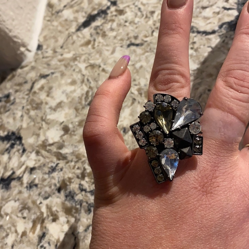 Juicy Couture gem studded ring